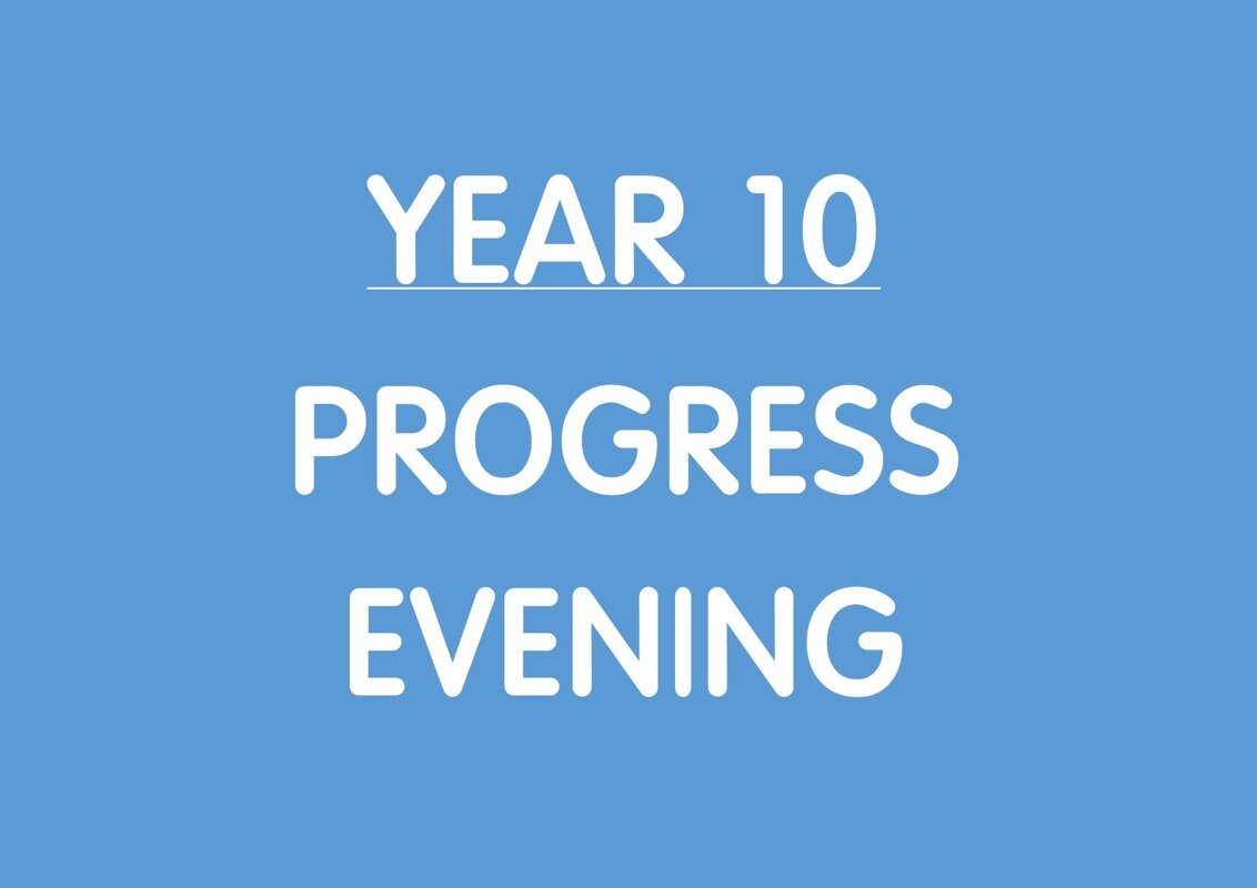 Image of Year 10 Progress Evening