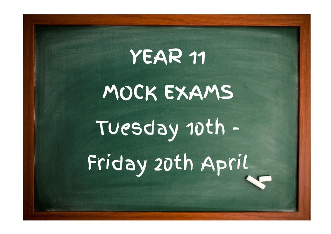 Image of Year 11 Mock Exams